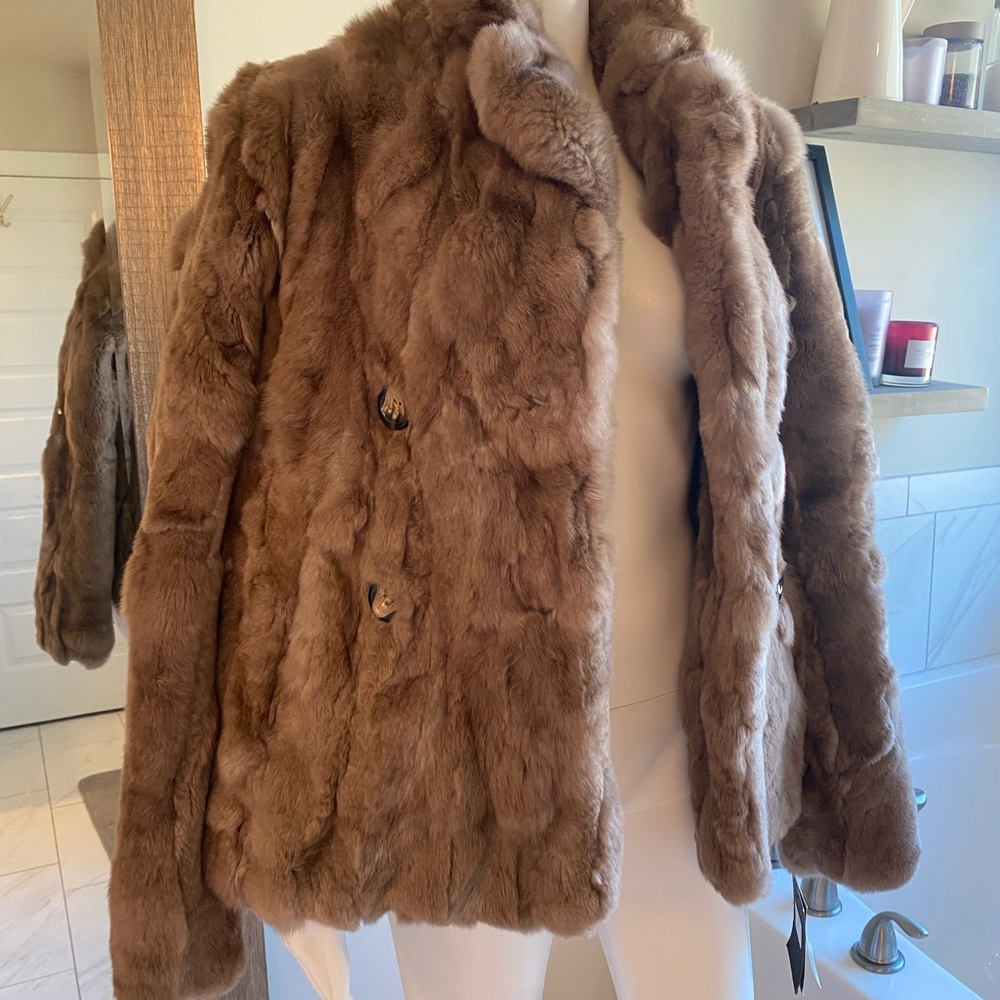 Adrienne Landau fur coat
